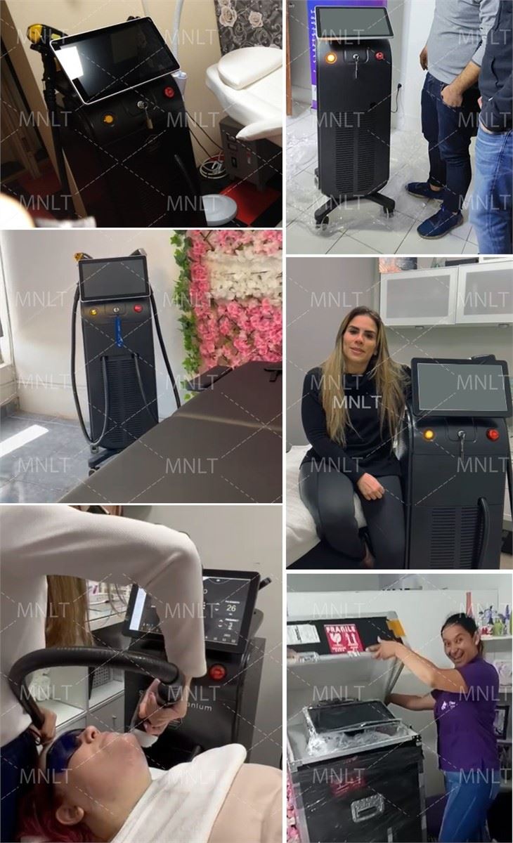 Alexandrite Soprano Titanium Laser Hair Removal Machine