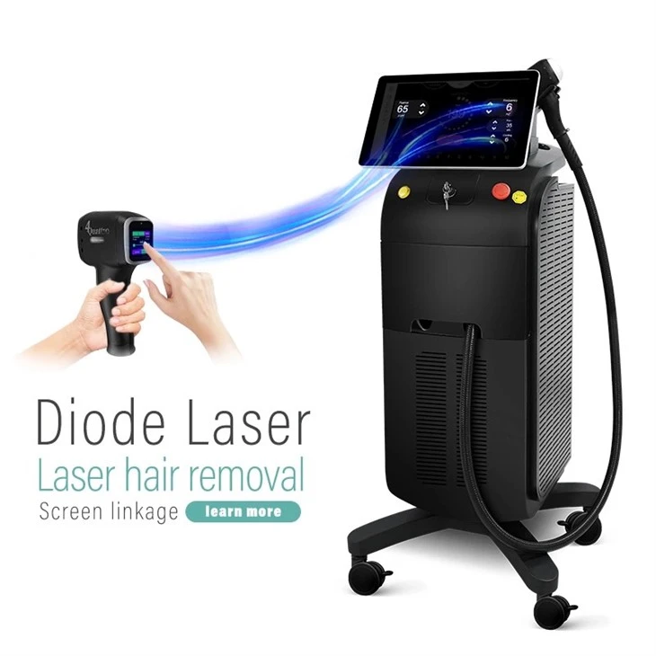 Macchina per la depilazione laser a diodi a 4 onde