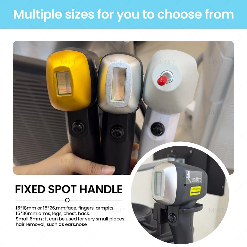 3 Wavelengths Diode Laser Hair Removal Machine