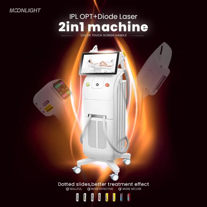 Macchina multifunzionale per la depilazione laser