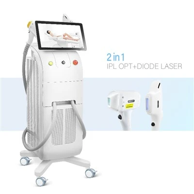 Sistema avanzato di depilazione IPL SHR + laser a diodi: piattaforma multi-tecnologica per cliniche estetiche moderne