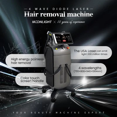Macchina per la depilazione laser a diodi di ghiaccio