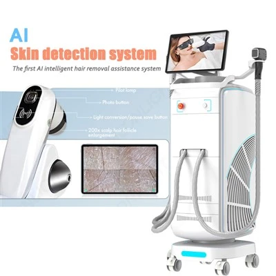 Depilazione laser a diodi di titanio